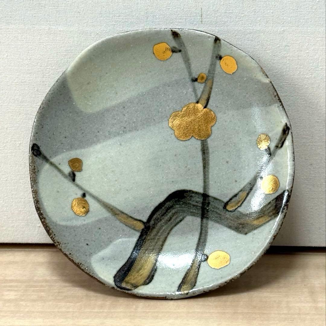 幸兵衛窯 絵替 銘々皿 5客セット 乾山手 手彩色 共箱