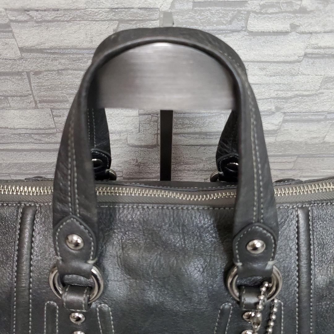 美品✨️COACH マディソン 2WAY レザー 14312 ダークグレー