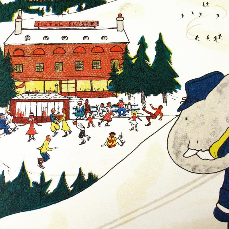 額装済/Babar A La/ジャン ド ブリュノフ