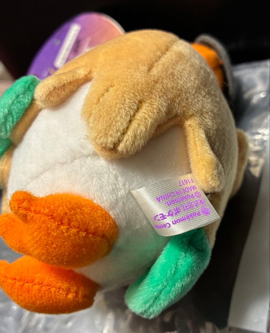 【タグ付き】ポケモンセンター Halloween Time モクロー マスコット