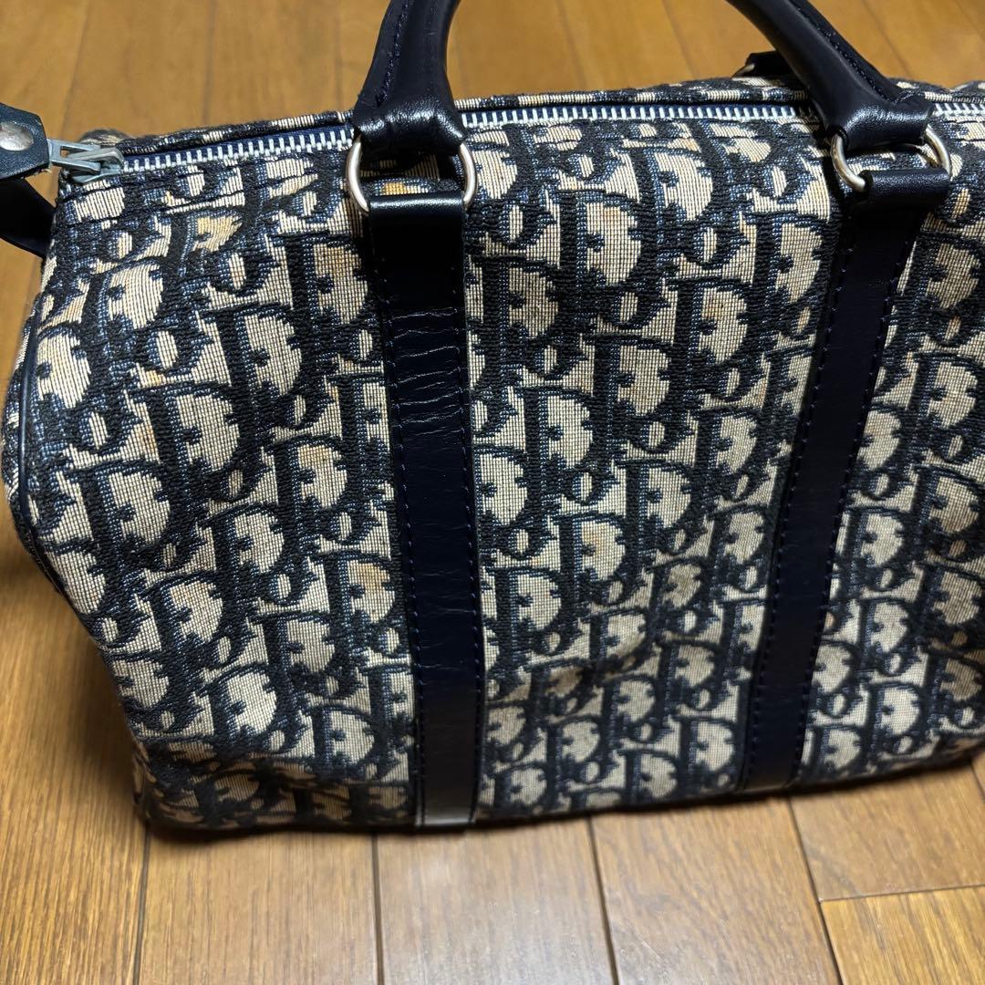 【良品】Dior トロッター ミニボストン ハンドバック