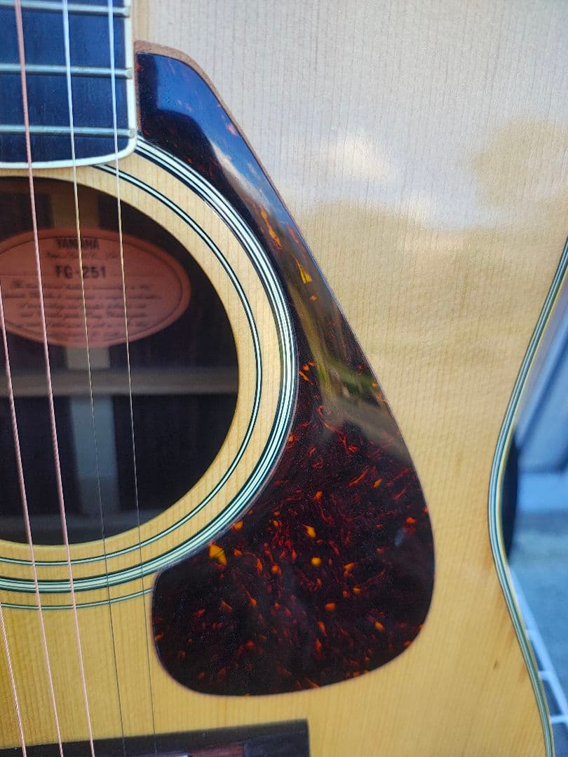 美品 YAMAHA FG-251 ギター教則本 クリップチューナー付