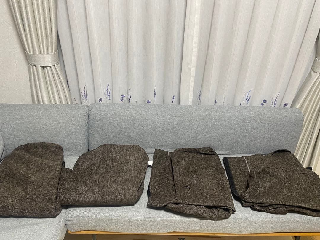 ②【unico】FUNEAT ファニート ベンチアーム 替えカバー付き