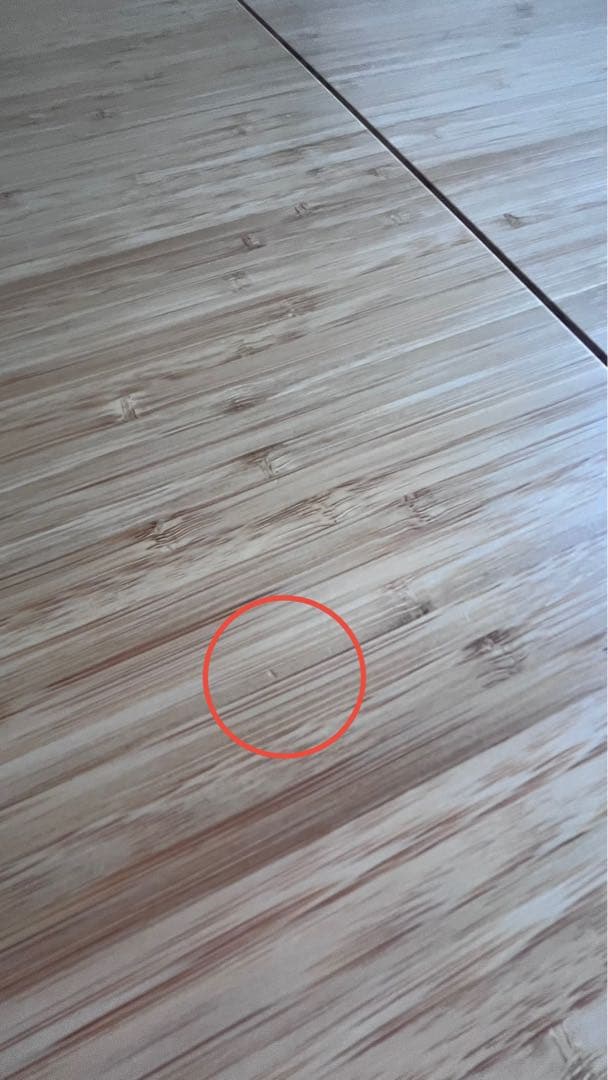 IKEA PS 2012 ダイニングテーブル 竹 ホワイト ナチュラル