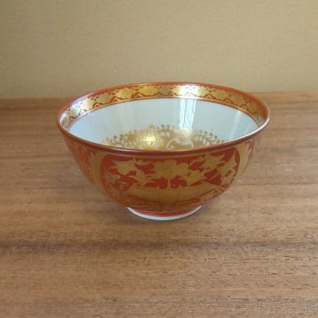 A 108 金蘭手 鳳凰絵 ・ 永楽和全作 ( 未使用品 ) 132th KOGIRE-KAI