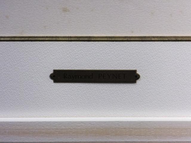 レイモン・ペイネ 直筆サイン『メルヘン』リトグラフ 大判 2401260829F