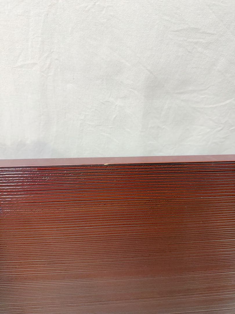 茶道具 平安昭斎作 山里棚 即中斎好 溜塗 千筋 組み立式