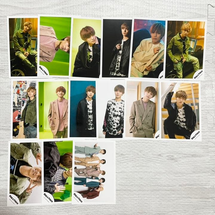 King & Prince キンプリ 永瀬廉 公式写真 まとめ売り 175枚
