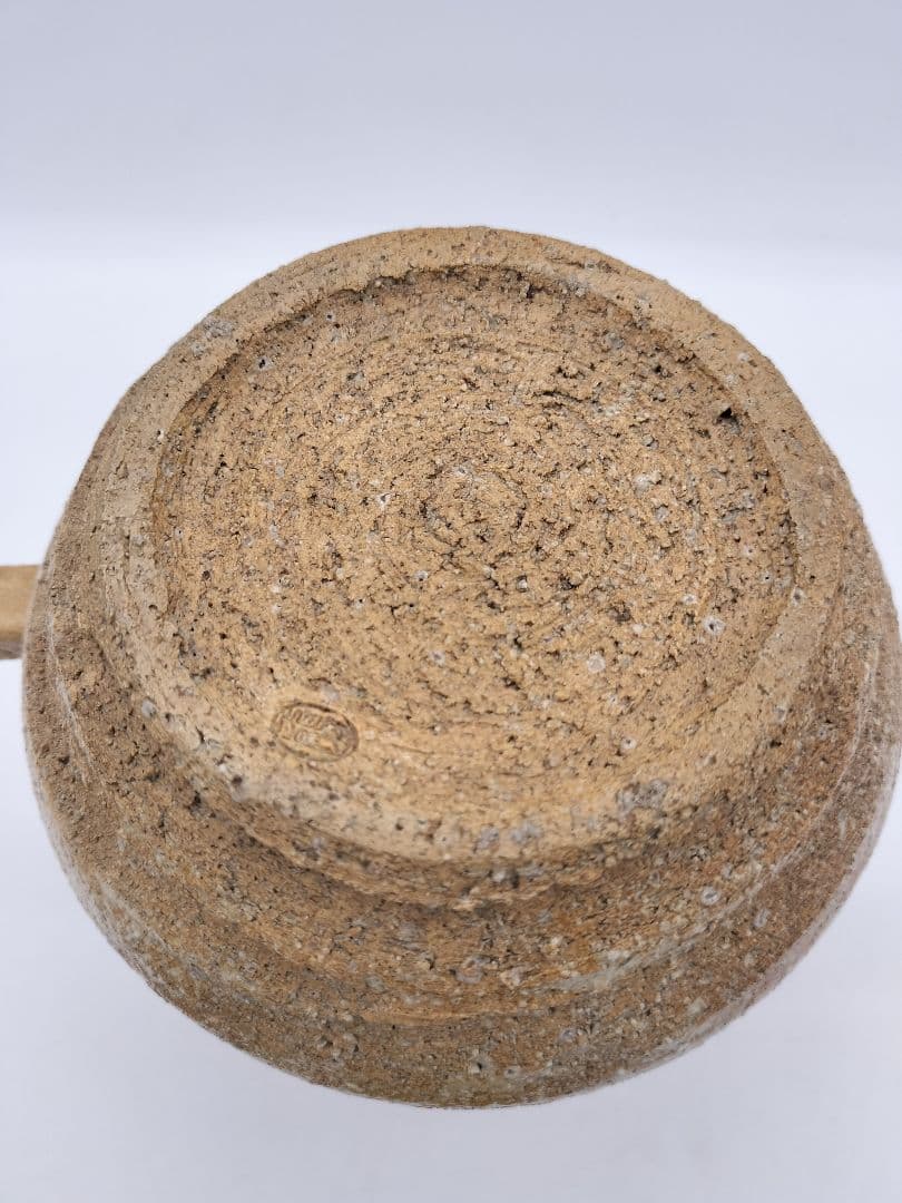 c523 水指 信楽山水 替蓋付 諏訪蘇山 木箱 茶道具 古物