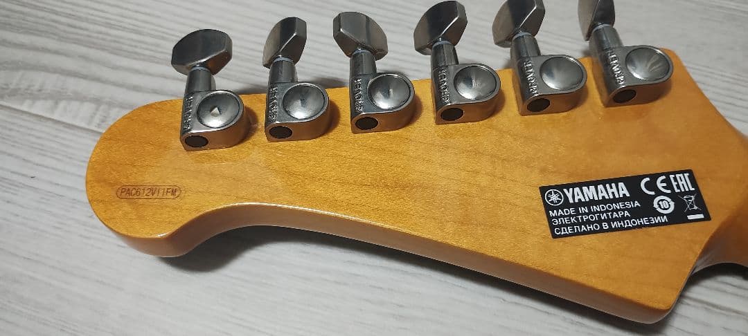 【美品】ヤマハ エレキギター PACIFICA612 VⅡ FM