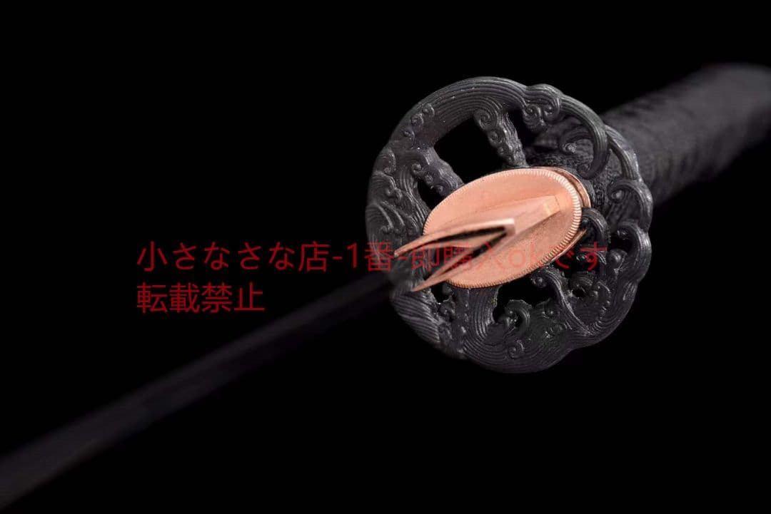 ウズ鋼焼刃武士刀滄海  古兵器 武具 刀装具 日本刀 模造刀 居合刀