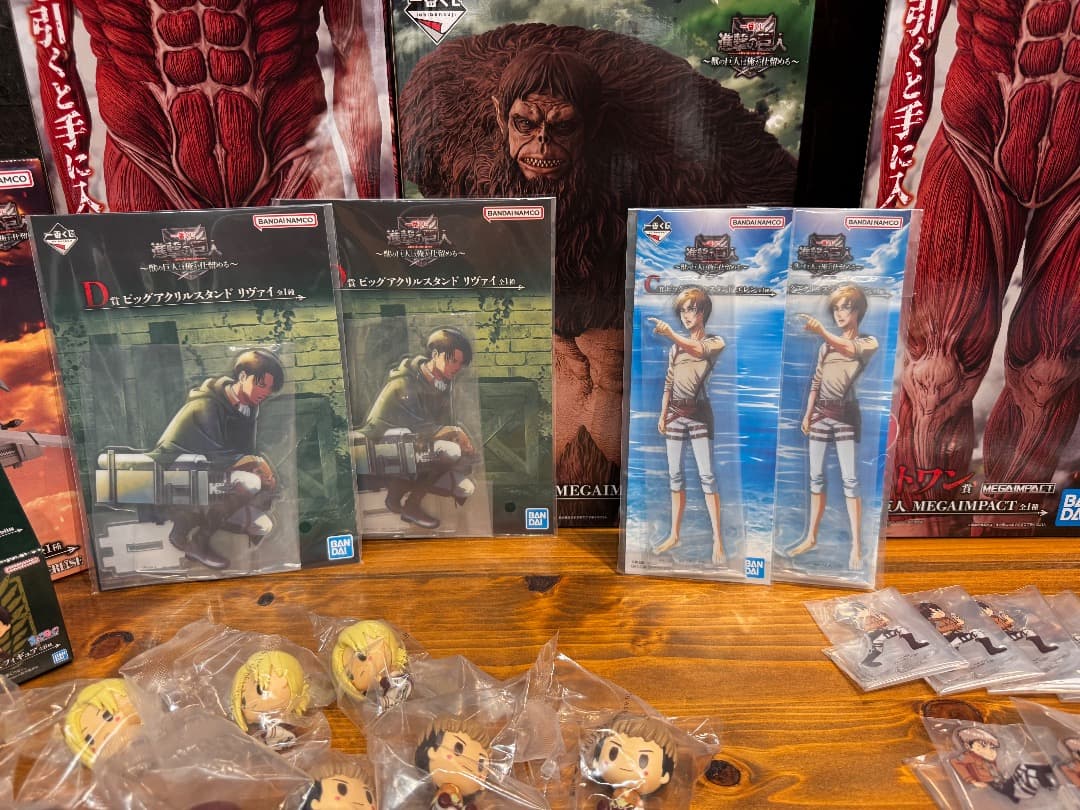 一番くじ 進撃の巨人 ～獣の巨人は俺が仕留める～　豪華set