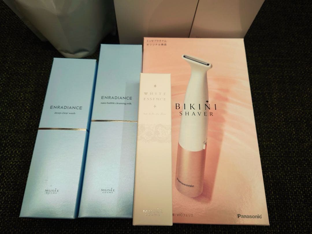 ミュゼコスメ7点セットディープクリアウォッシュシェーバークレンジング