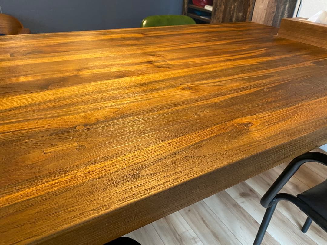 kaja CHISTA/オールドチーク ダイニングテーブル (W180)