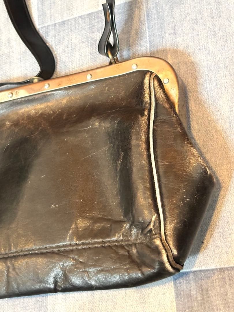 N2081 【希少】 車掌鞄　アンティーク 昭和レトロ