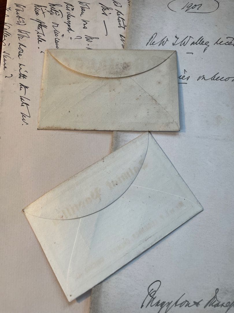 海外　薬袋　2種　計２枚　ヴィンテージ