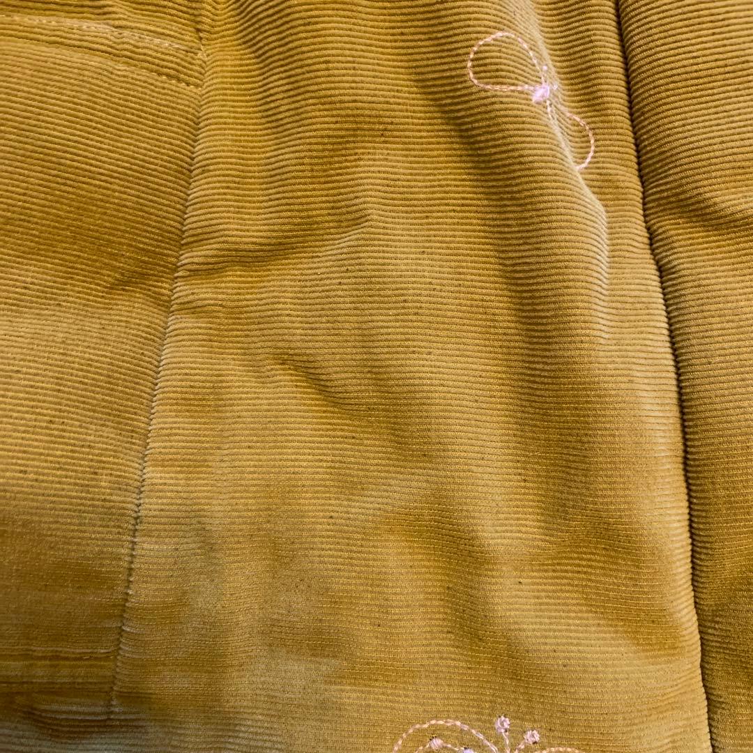 ミナペルホネン choucho 中綿 ボア襟 コート 90