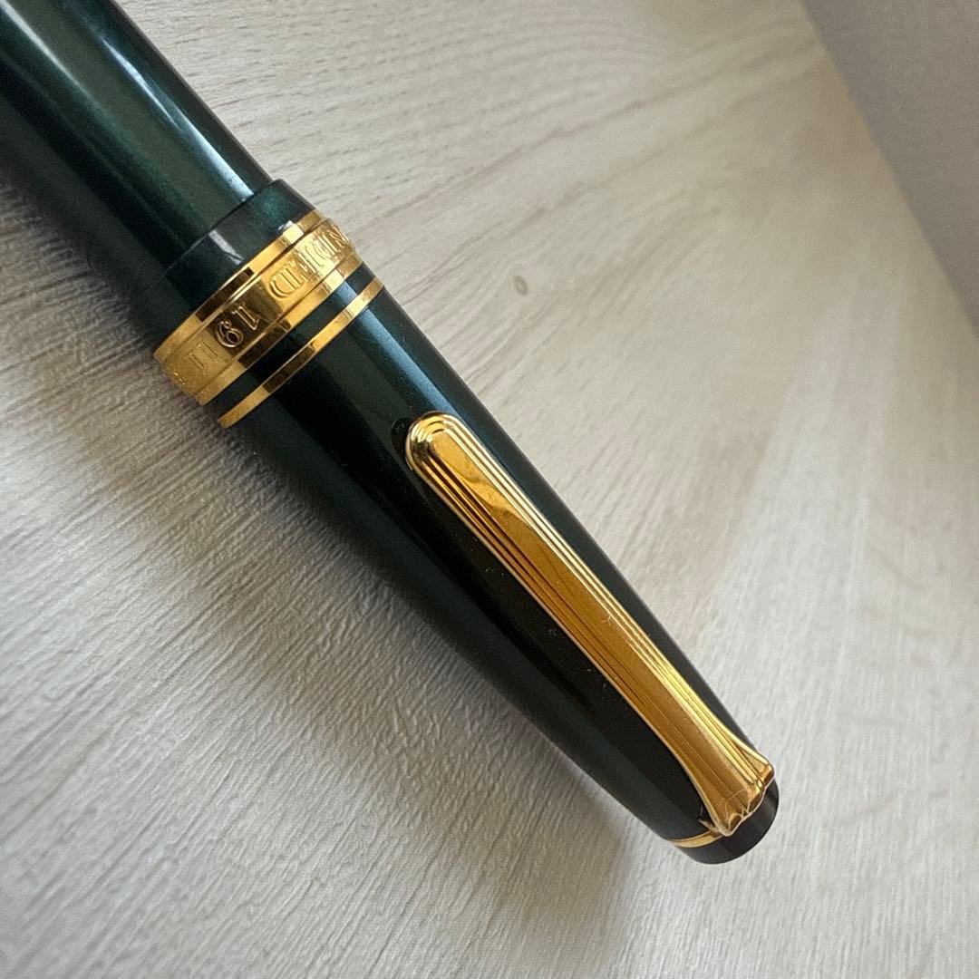 万年筆 sailor japan fonded 1911 緑色クラシック万年筆