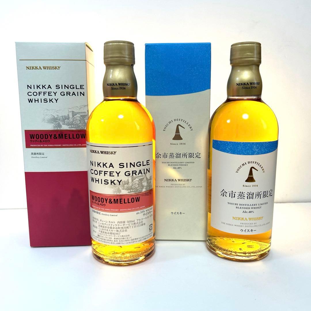 新品未開封] 余市 蒸溜所限定品 ウッディー&メロウ 500ml