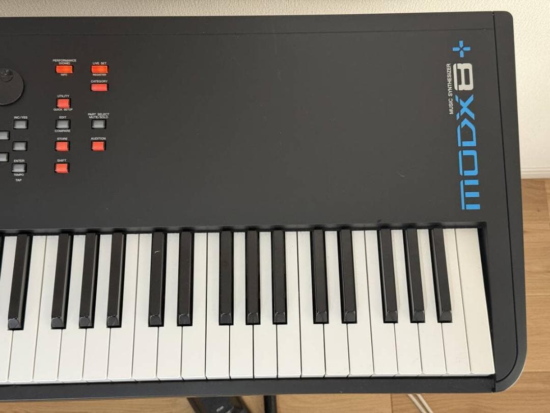 美品 YAMAHA シンセサイザー MODX8+ プラス 88鍵最高級電子ピアノ