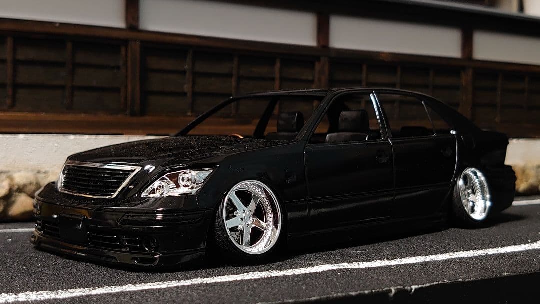 1/24 アオシマ 30セルシオ ケイブレイク 未 完成品