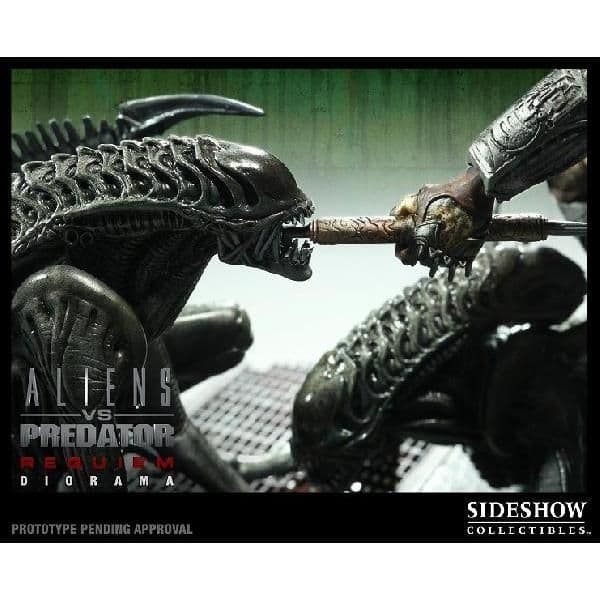 プレデター　VS　エイリアン　ウォリアー　ジオラマ　スタチュー　値段交渉可