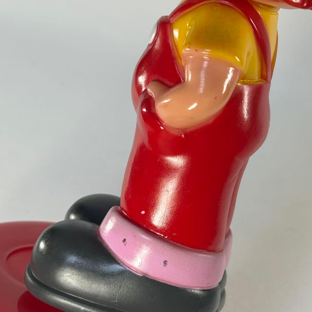 不二家　ペコちゃん　ソフビ貯金箱　レトロ