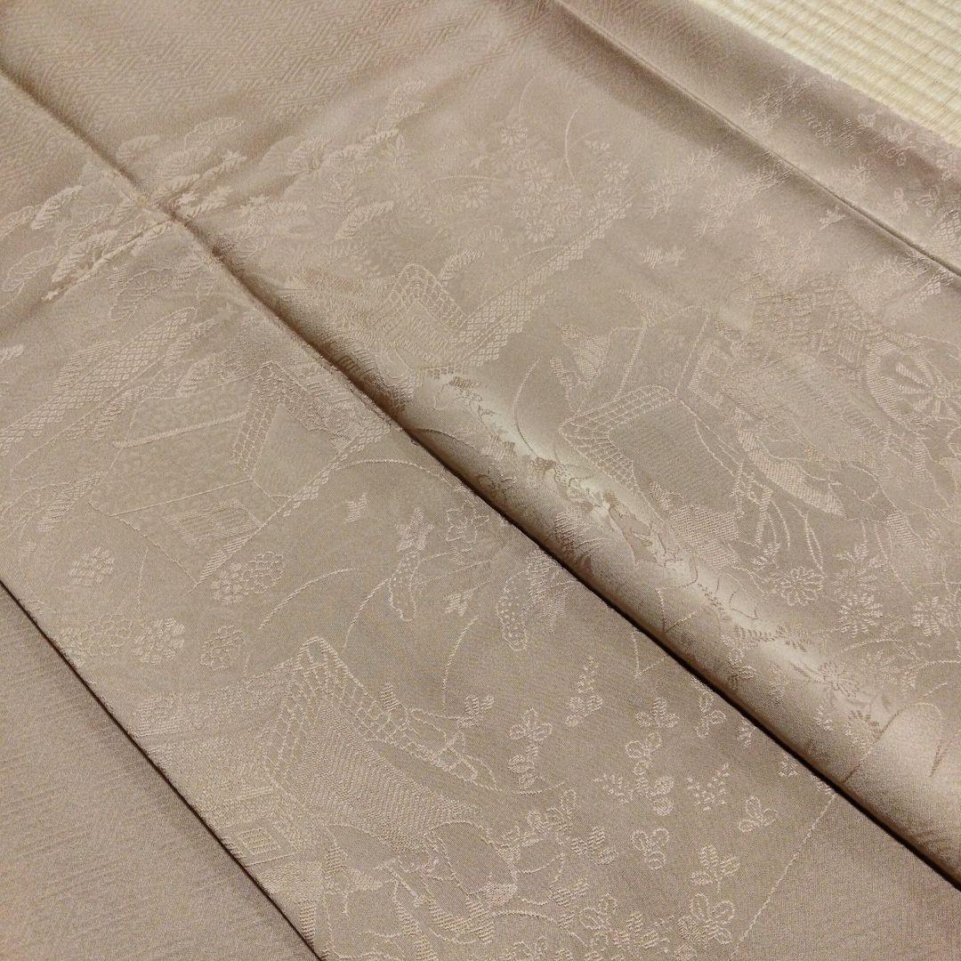 さくまる　紋付訪問着＋細水指、徳齋帛紗２枚 ＋名古屋帯2本＋丹波茶入