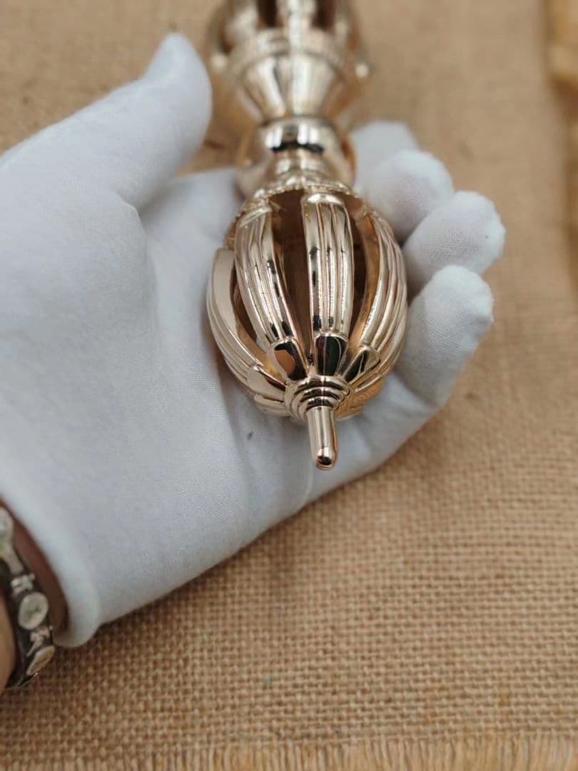 修縁堂】寺院用仏具 法器 青銅 九鈷杵vajra19CM - メルカリ