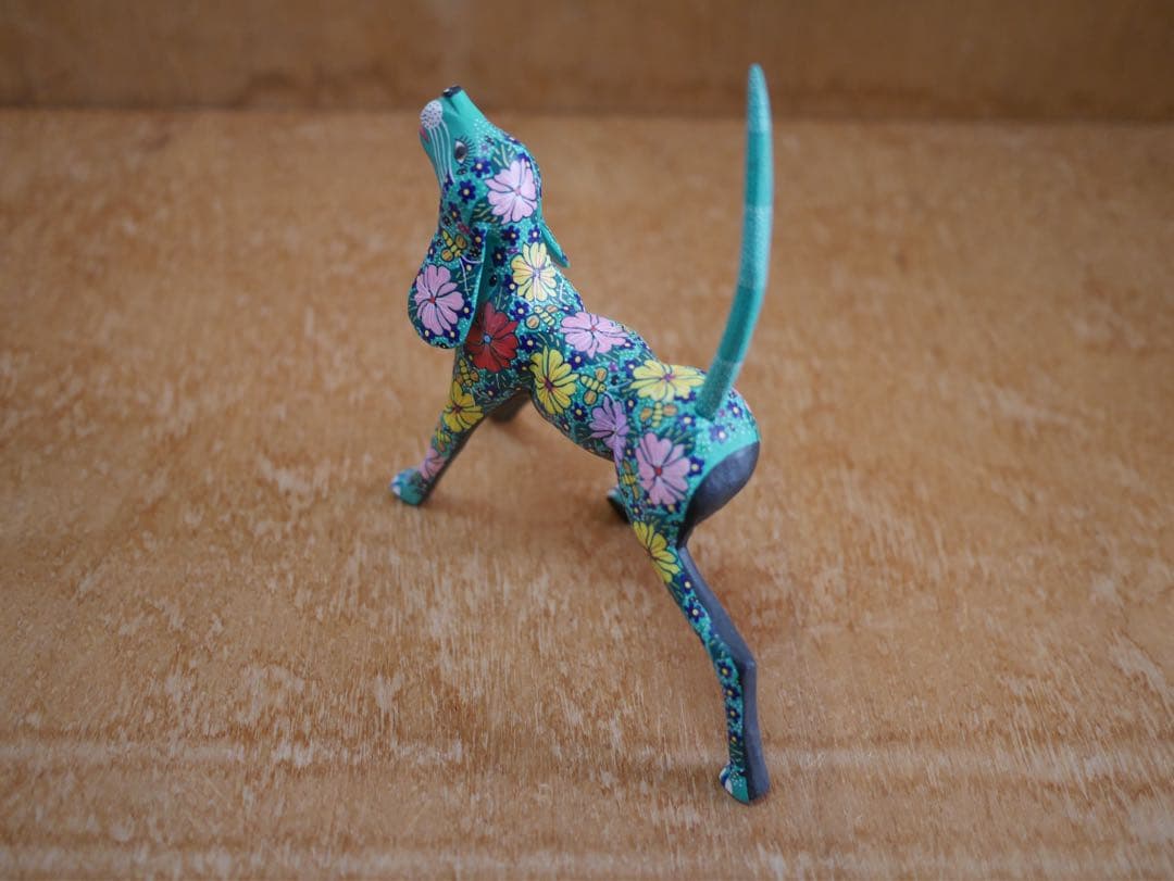 OAXACAN WOOD CARVING オアハカンウッドカービング イヌ