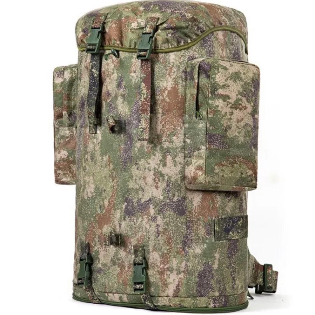 中国人民解放軍最新型21式迷彩星空迷彩リュックサック　大容量　鉄骨入り　携行具 中国人民解放軍最新型21式迷彩星空迷彩リュックサック 大容量 鉄骨入り