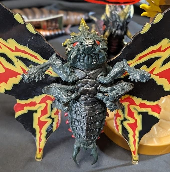 平成シリーズ「ゴジラvsモスラ」（バンダイ）ソフビフィギュア6体セット