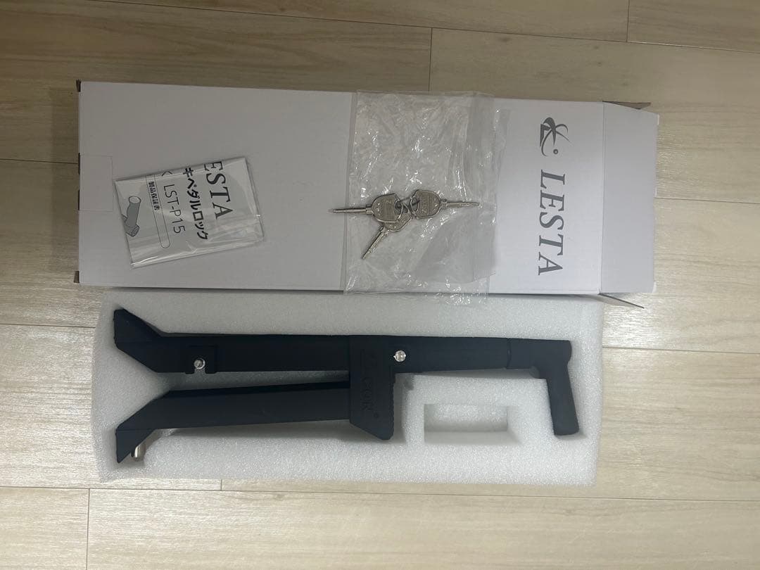 LESTA 車両セキュリティロック LST-P15 盗難防止