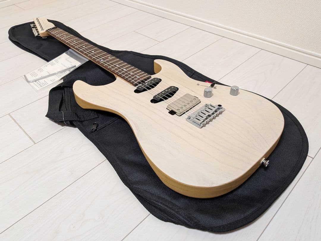 【送料無料】 Saito Guitars S-622 Trans White