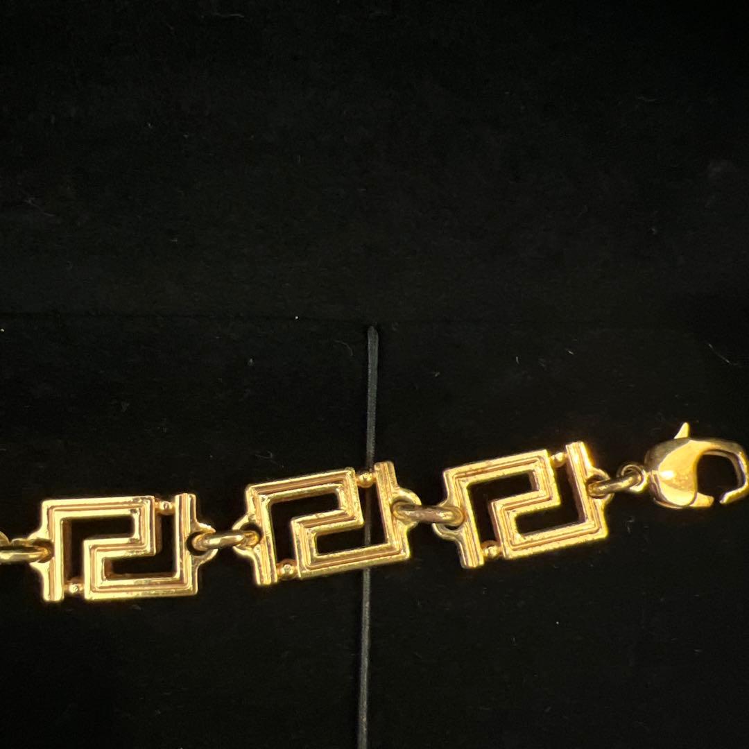 ヴェルサーチ グレカ メデューサ ブレスレット ユニセックス