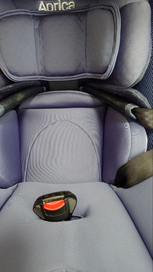 【ベビースター】Aprica 車用チャイルドシート 青色 サンシェード付き