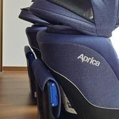【ベビースター】Aprica 車用チャイルドシート 青色 サンシェード付き