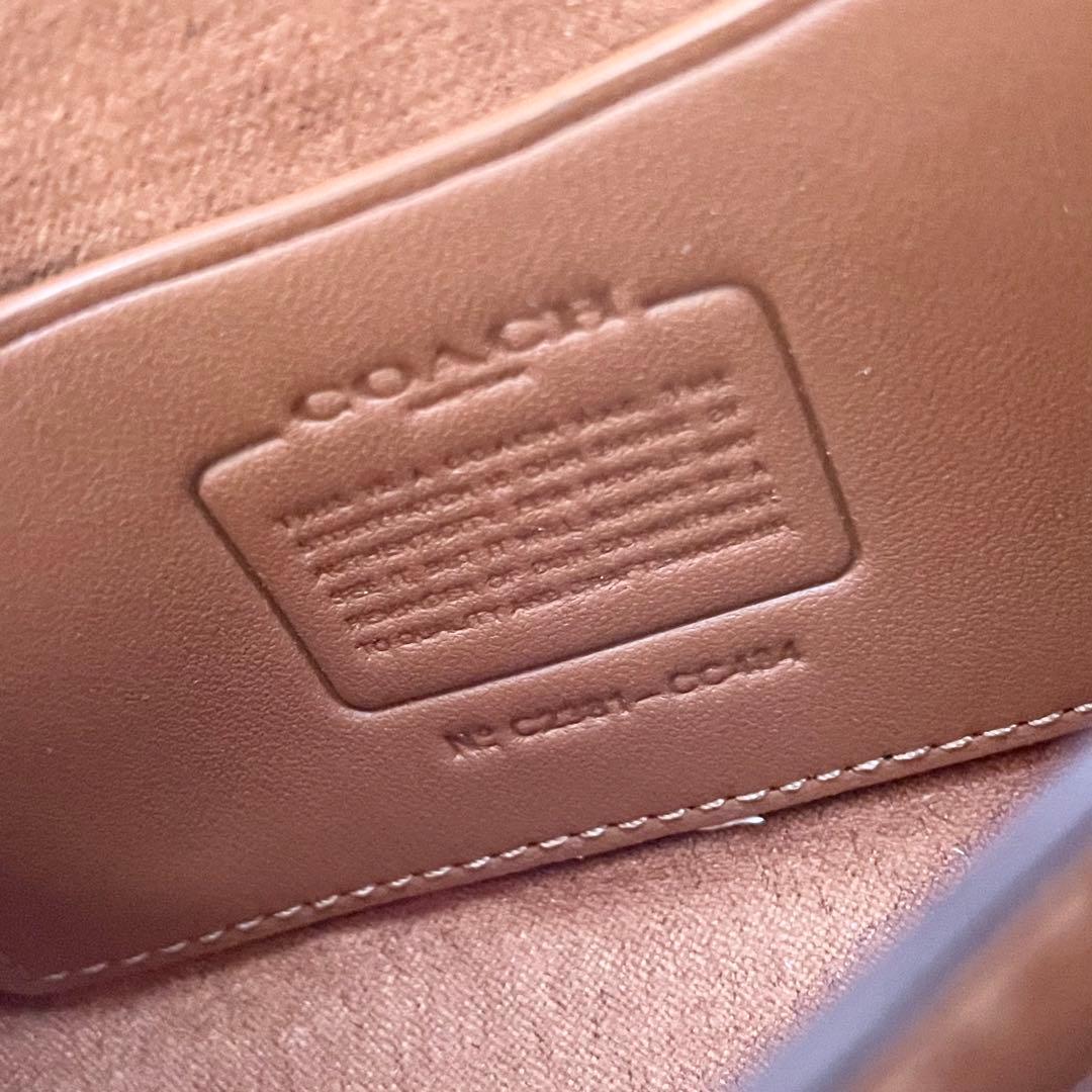 コーチ COACH ショルダーバッグ ストゥディオ 12 Cロゴ レザー 新品
