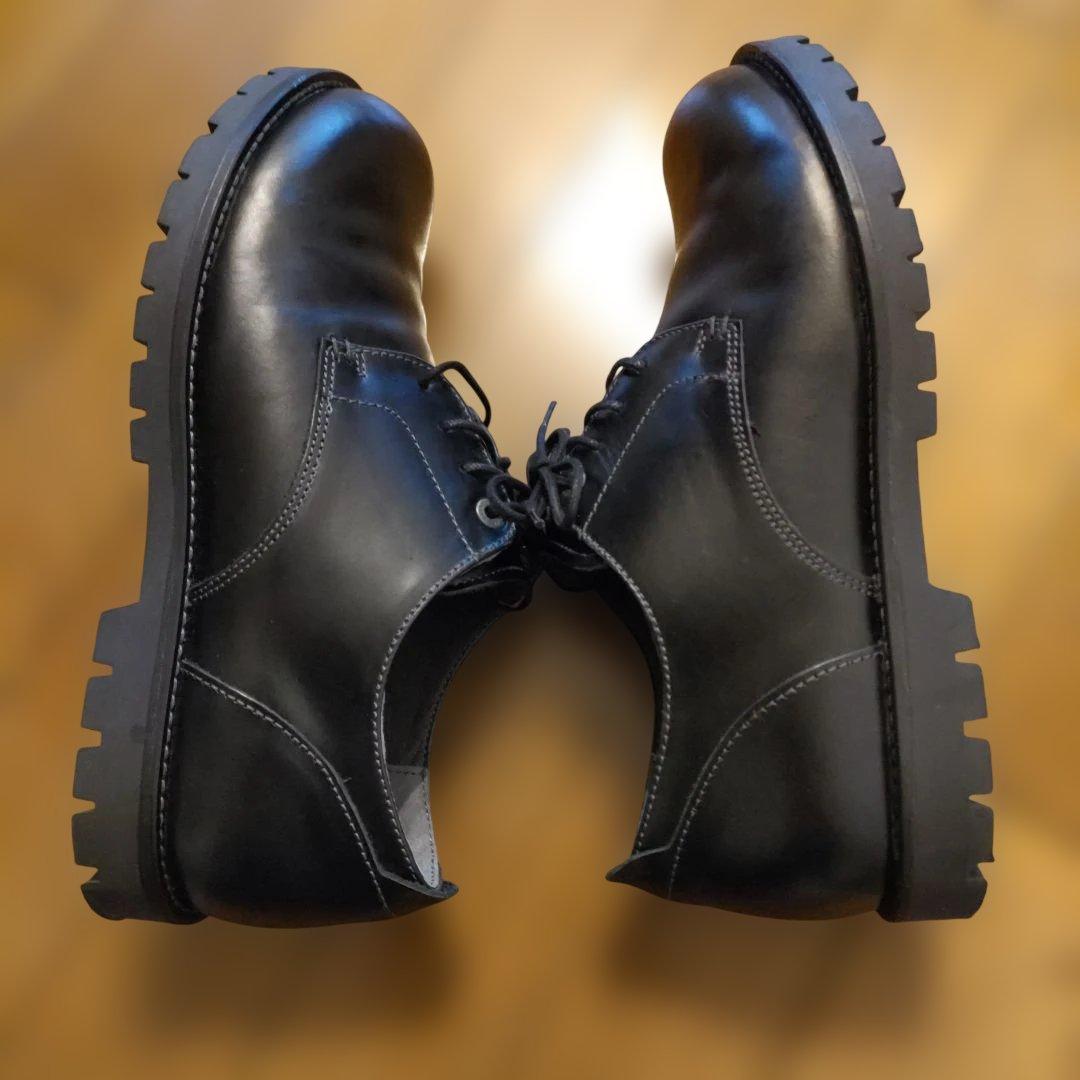 BIRKENSTOCK 黒の革靴　サイズ28センチ