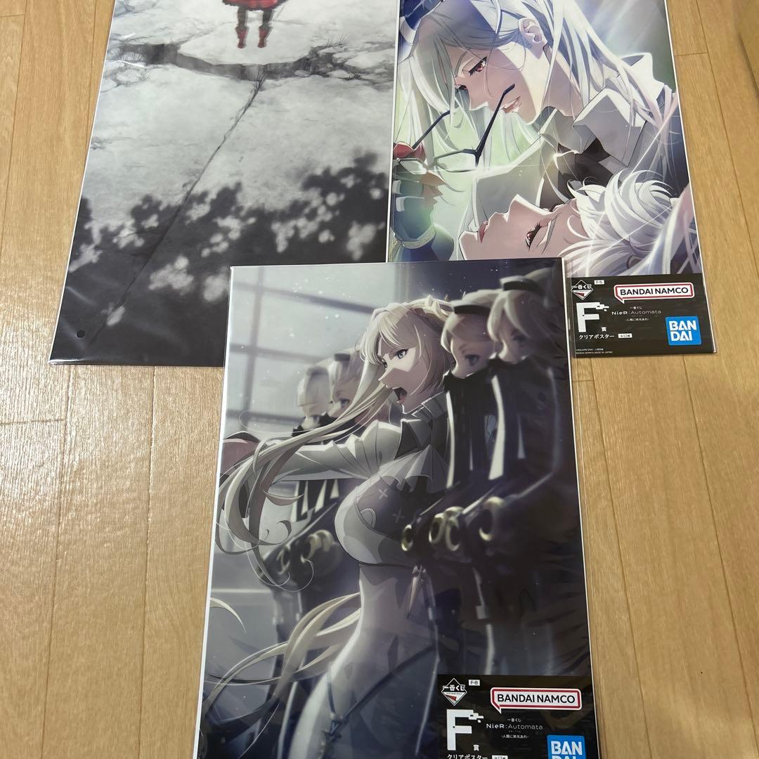 一番くじ NieR:Automata 人類に栄光あれ F賞 クリアポスター - メルカリ