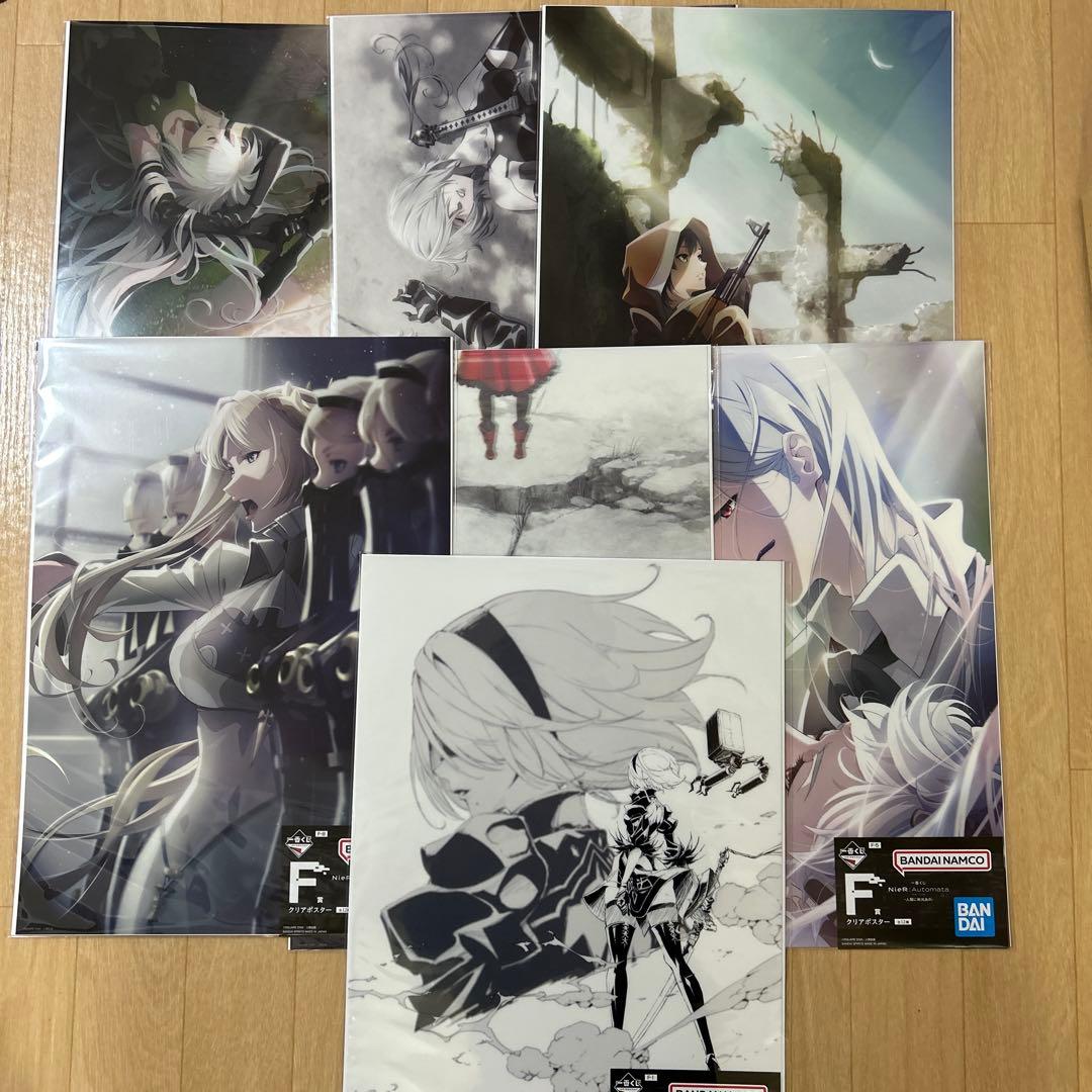 一番くじ NieR:Automata 人類に栄光あれ F賞 クリアポスター - メルカリ