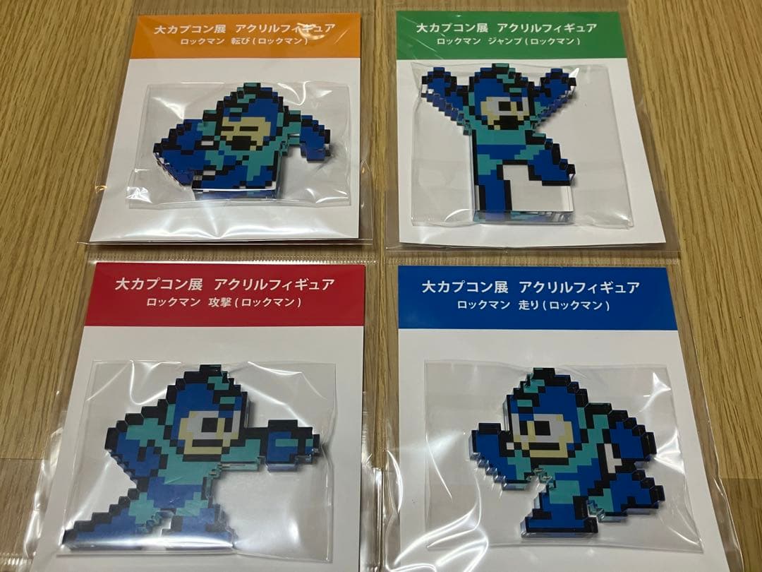 【大カプコン展】ロックマン　セット　アクリルフィギュア、アクリルブロック　他
