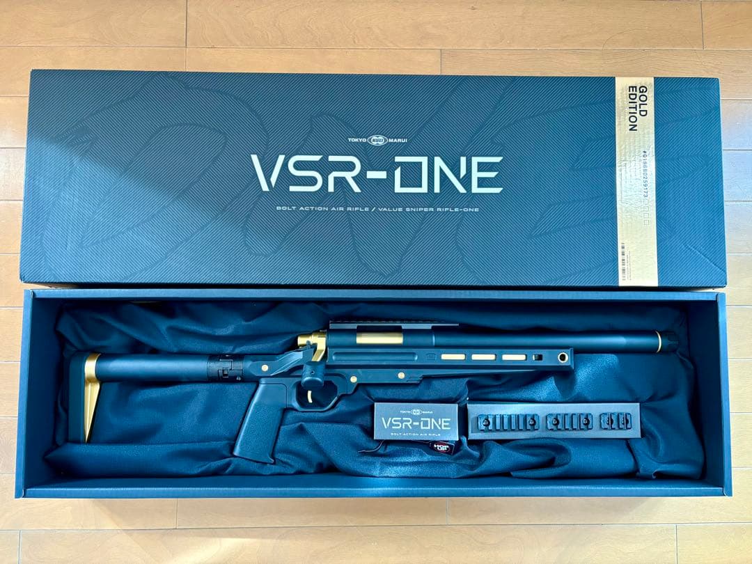 美品 東京マルイ VSR-ONE GOLD EDITIONサバゲ未使用 TOKYO MARUI（東京マルイ） VSR−ONE ゴールドエディション エアー