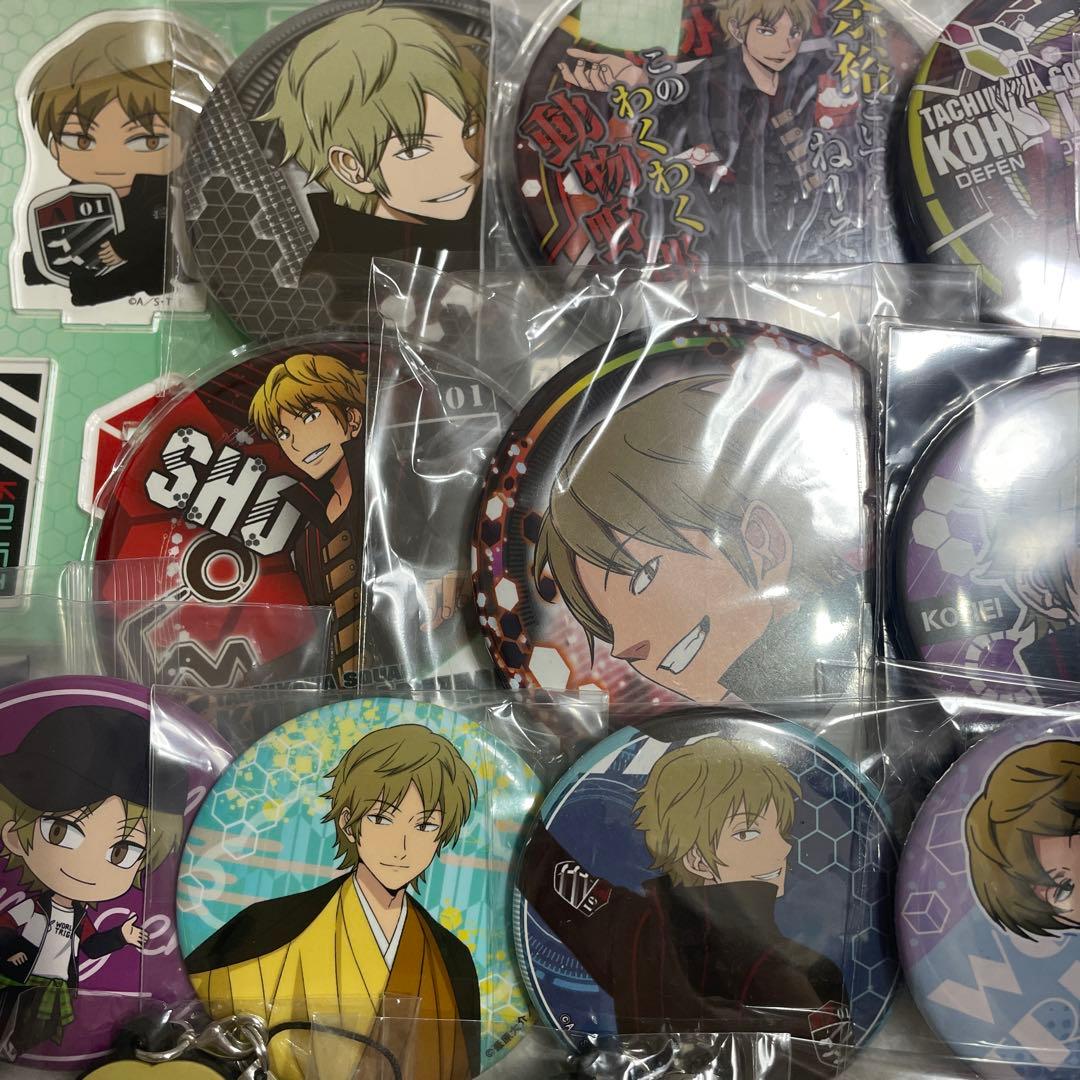 ワールドトリガー 出水公平 ワートリ 缶バッジ キーホルダー グッズ