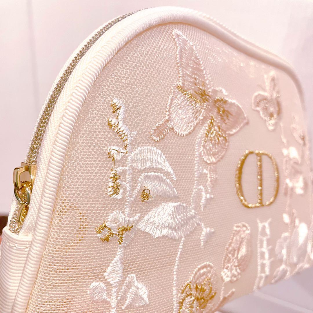 Dior 刺繍　ポーチ　ノベルティ