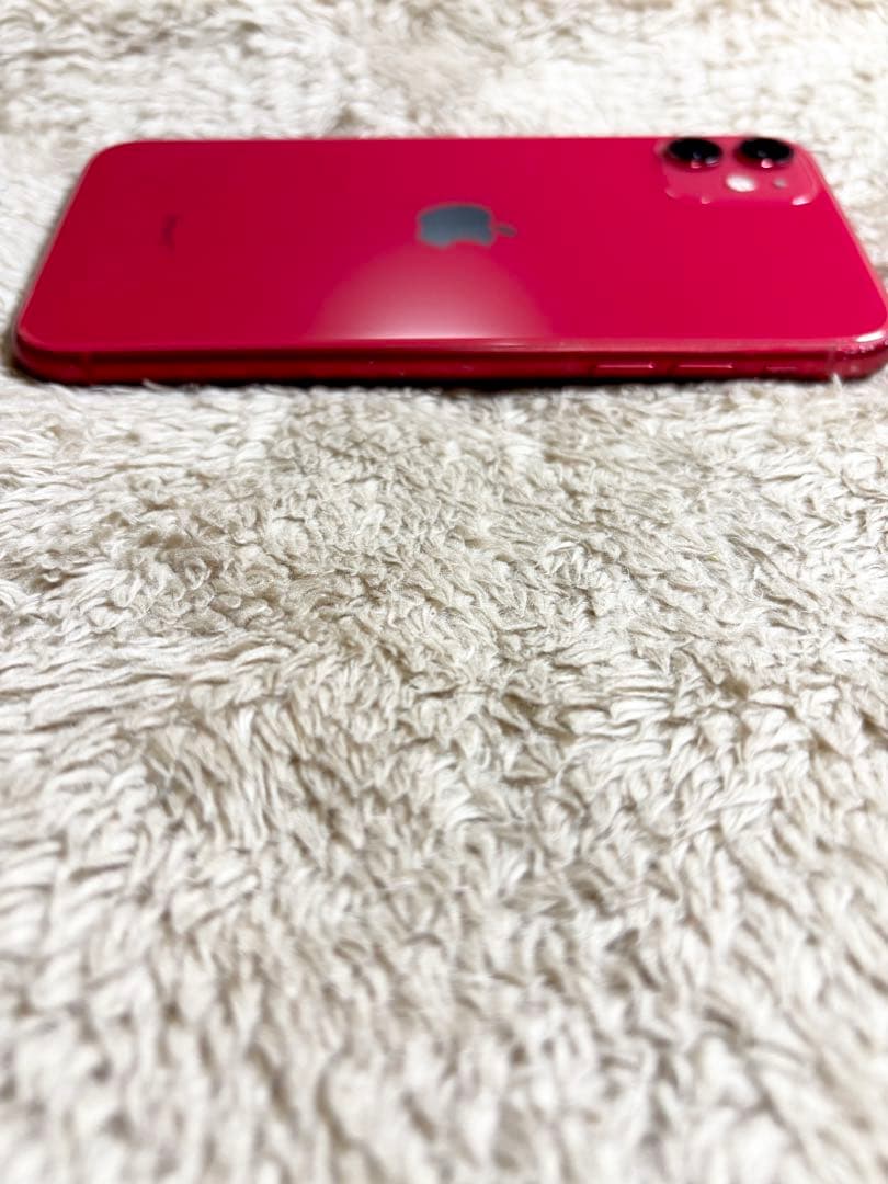 美品❗️iPhone11 レッドカラー 64GB 箱付き発送