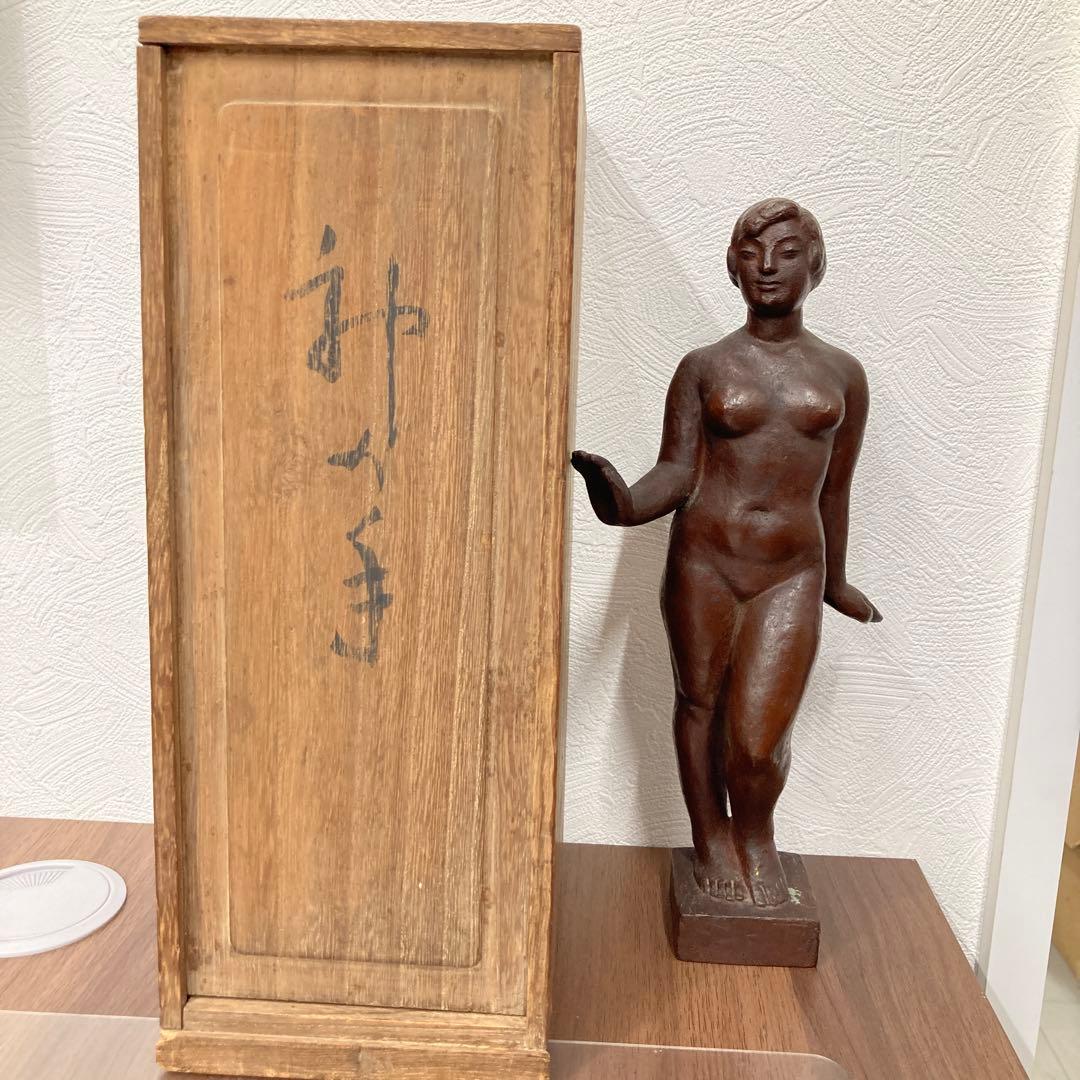 【藤井浩佑作】　ブロンズ像 藤井浩佑作】 ブロンズ像 - メルカリ