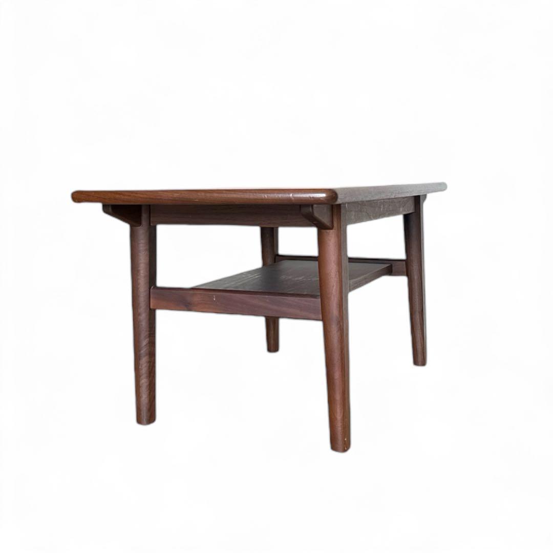 廃盤 unico NORDシリーズ ウォルナット ローテーブル