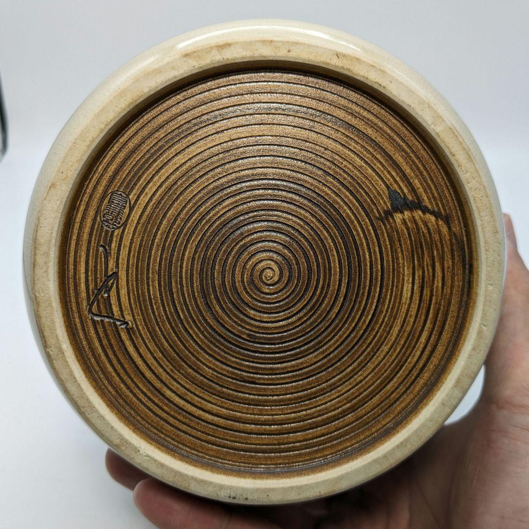 加藤唐三郎 赤津焼 安南写水指 共箱 瀬戸焼 茶道具 茶器 抹茶