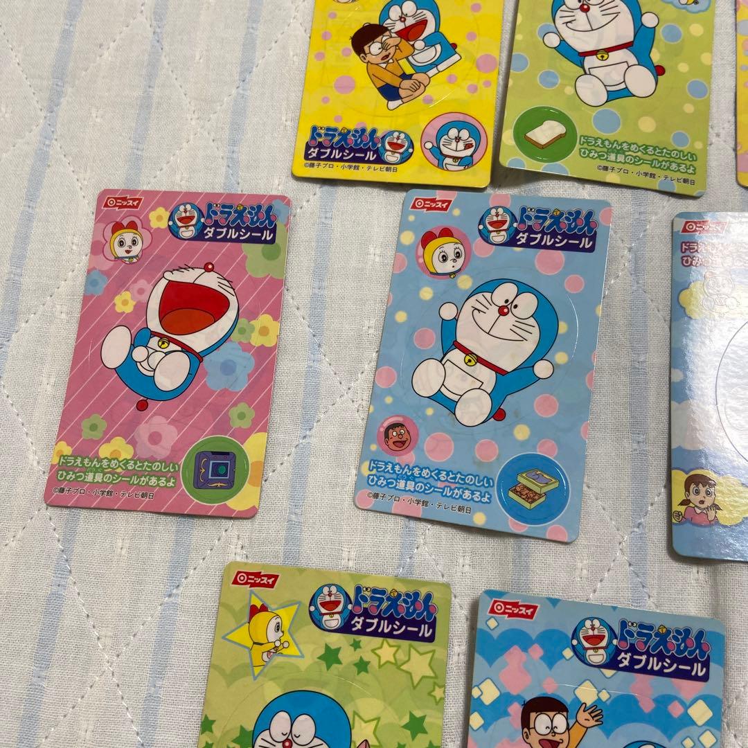 ニッスイ ドラえもん ダブルシール ステッカー 魚肉ソーセージ おまけ